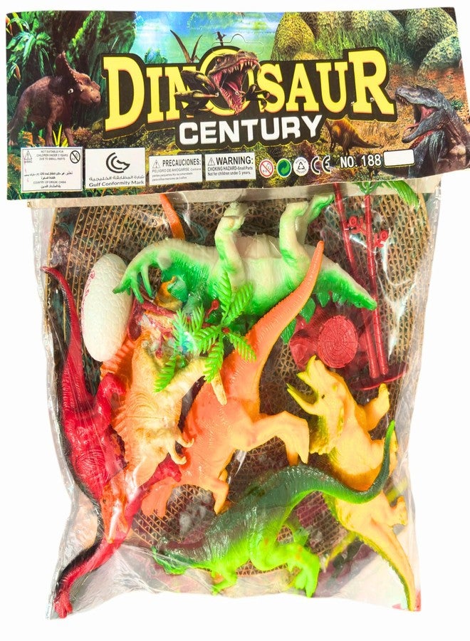 Munmoll Big Dinosaur Toys for Toddlers, 6 Piece Soft Dinosaur Figures with Plant and Egg Educational Realistic Toys for Boys and Girls Gift Realistic Dinosaur Animal Action Figure for Kids - Image 2
